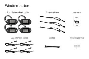 Photo of Extreme LED Rock Light 4 Pack by ECOXGEAR - Premium for UTVs / Side by Sides