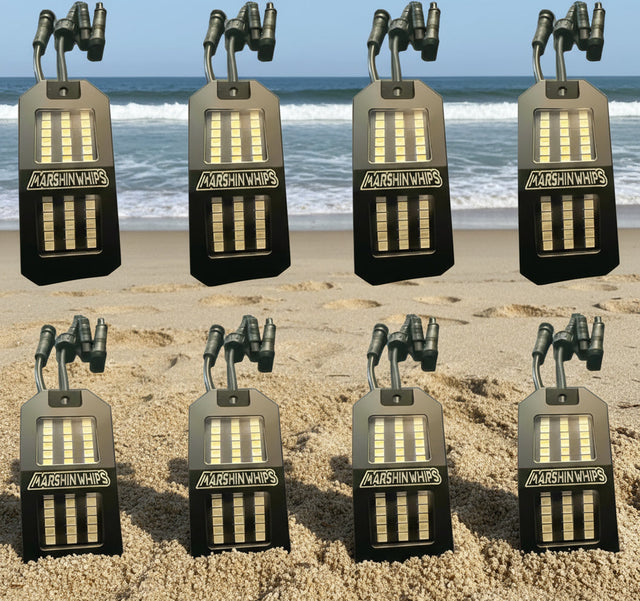 Photo of Marshin Whips Rosewell X-2 Billet 16-Pack Personalized Rock Light (Kit) by Marshin Whips - Premium LED Light Whips & Rock Lights for UTVs / Side by Sides