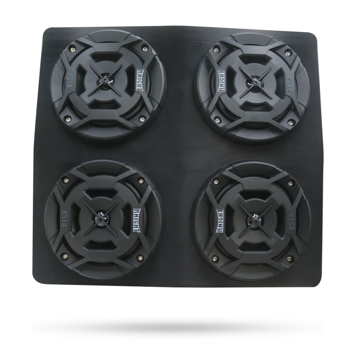 Photo of Can-Am Maverick Roof Speaker Pods – Quad 4" Sound System by Knight ATV - Premium Power Sports for UTVs / Side by Sides