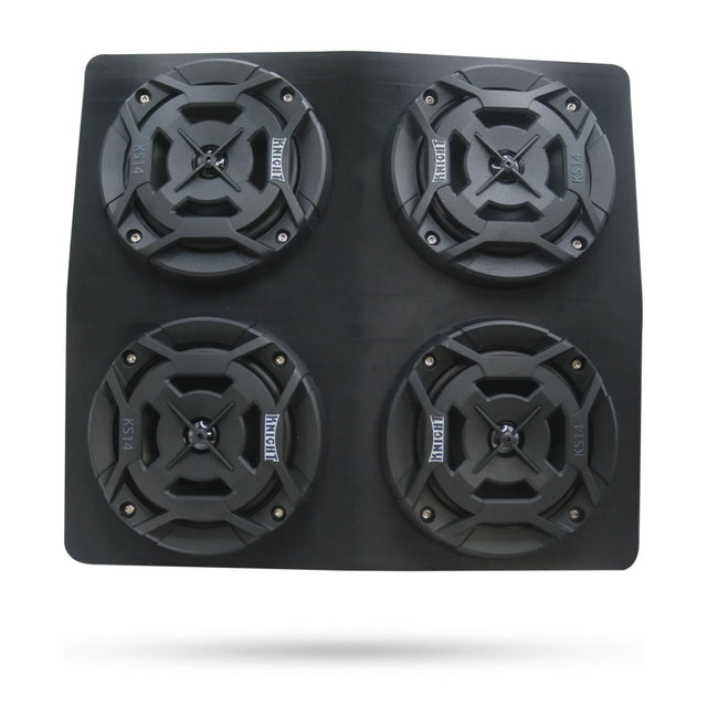 Photo of Can-Am Maverick Roof Speaker Pods – Quad 4" Sound System by Knight ATV - Premium Power Sports for UTVs / Side by Sides