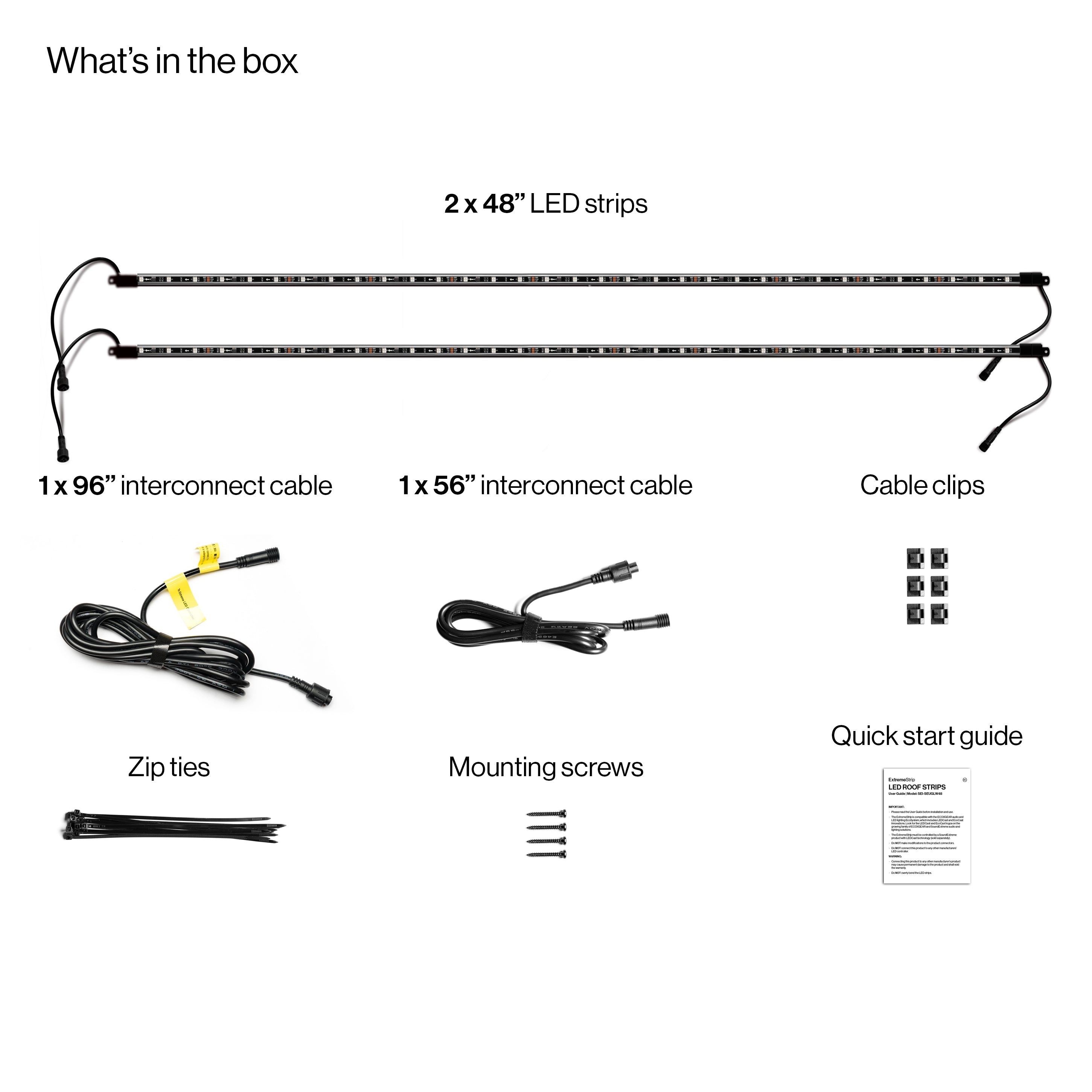Photo of Extreme Strips - LED Roof by ECOXGEAR - Premium for UTVs / Side by Sides