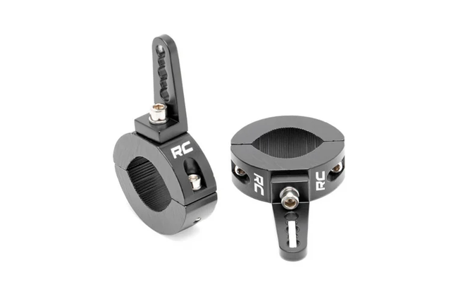 Photo of Rough Country Universal LED Light Adjustable Mounting Clamps by Rough Country - Premium for UTVs / Side by Sides