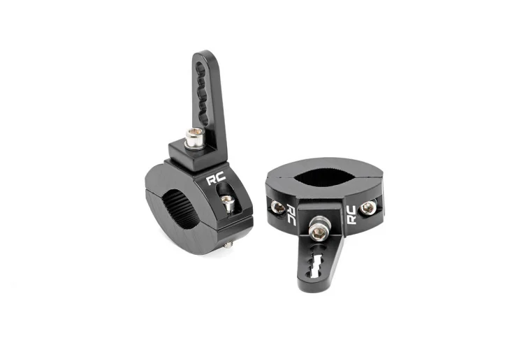 Photo of Rough Country Universal LED Light Adjustable Mounting Clamps by Rough Country - Premium for UTVs / Side by Sides