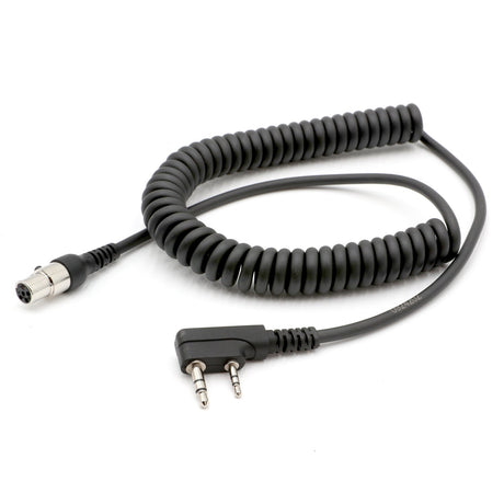 Photo of Rugged and Kenwood Handheld Radio - Headset Coil Cord by Rugged Radios - Premium for UTVs / Side by Sides