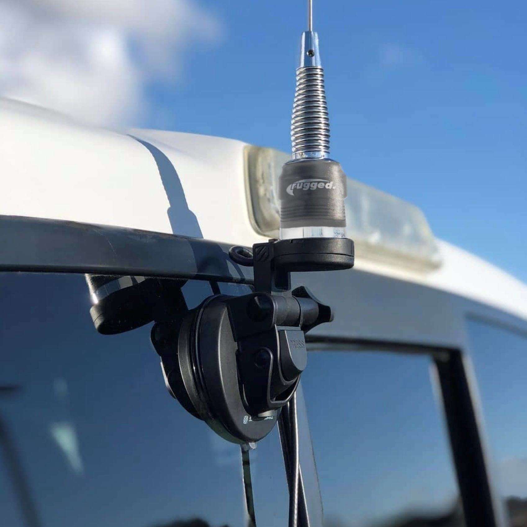 Photo of Suction Cup Antenna Mount by Rugged Radios - Premium for UTVs / Side by Sides