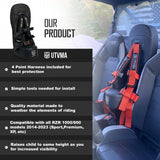 Photo of RZR 1000 Bump Seat (XP, Turbo, Turbo S, Dynamix, Trail, High Lifter) 2014-2023 by UTV Mountain Accessories - Premium Bump Seats for UTVs / Side by Sides