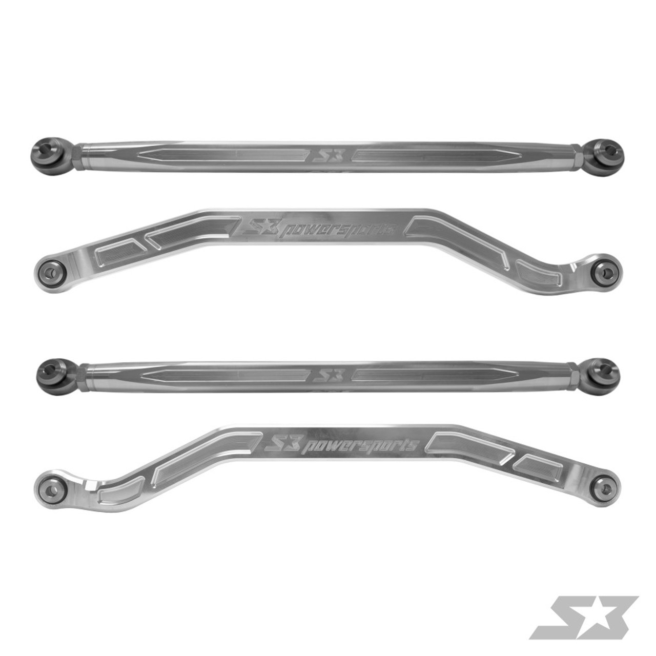 Photo of S3 Power Sports Polaris RZR Pro R / Turbo R Billet Aluminum Radius Rods by S3 Powersports - Premium Radius Rods & Plates for UTVs / Side by Sides