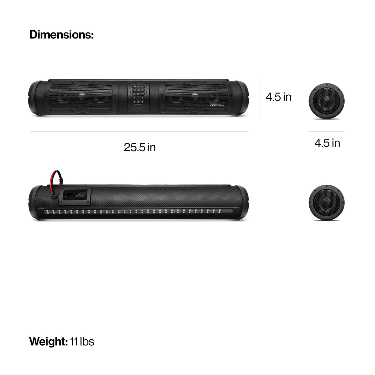 Photo of ECOXGEAR SE28 SoundExtreme Elite 28" by ECOXGEAR - Premium for UTVs / Side by Sides