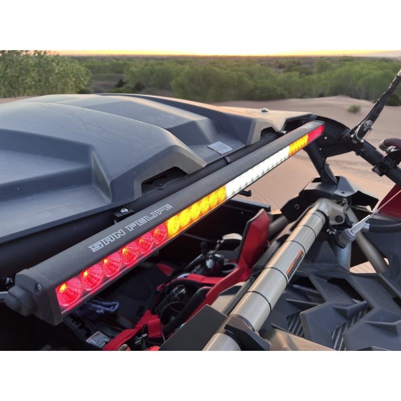 Photo of Can-Am Maverick Sport LED Chase Light - San Felipe (Amber/White) by RLB Motorsports - Premium CHASE LIGHT BY UTV for UTVs / Side by Sides