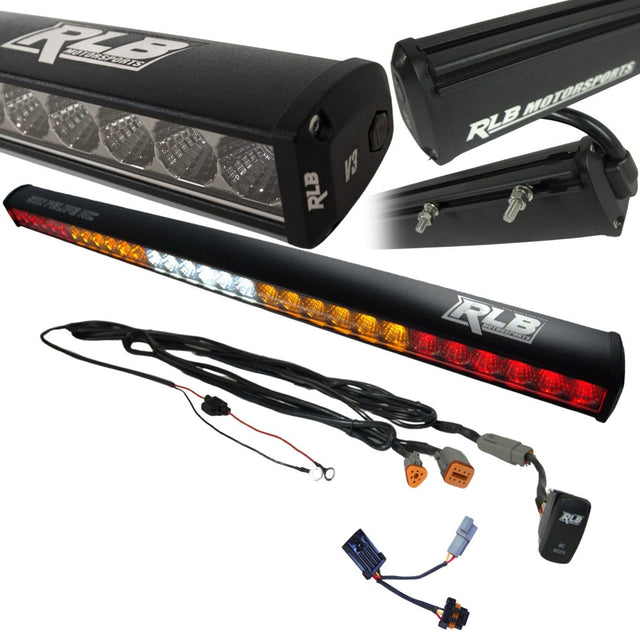 Photo of Polaris RZR PRO R Chase Light - San Felipe (Amber/White) by RLB Motorsports - Premium CHASE LIGHT BY UTV for UTVs / Side by Sides