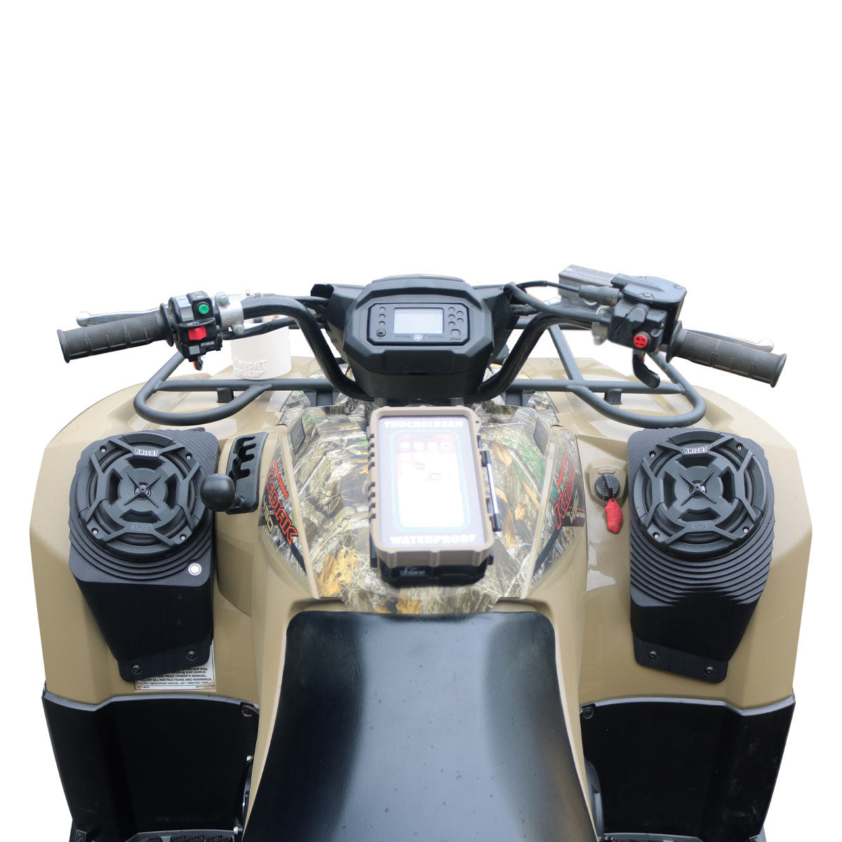 Photo of Yamaha Kodiak 450 (18–25) Bluetooth LED ATV Sound System by Knight ATV - Premium Power Sports for UTVs / Side by Sides