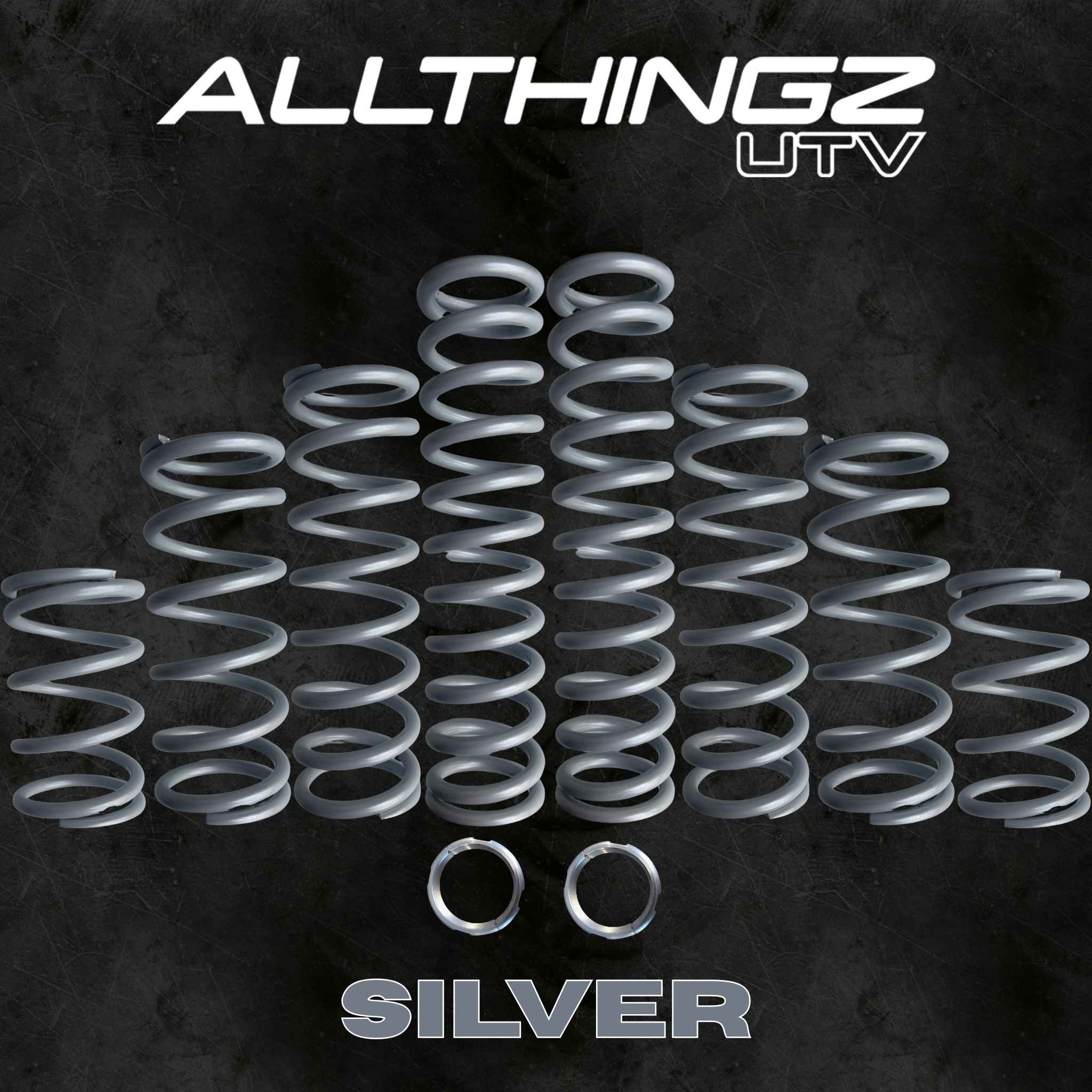 Polaris RZR Pro XP 4 Seater Portal Gear Lift Spring Kit - Heavier-Rated Springs for PGL Builds (2023)