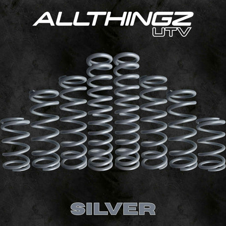 AllThingz UTV Polaris RZR Pro XP 4 Seater Dual Rate Spring Kit - 2-3" Lift + 80% Better Ride (All Models)
