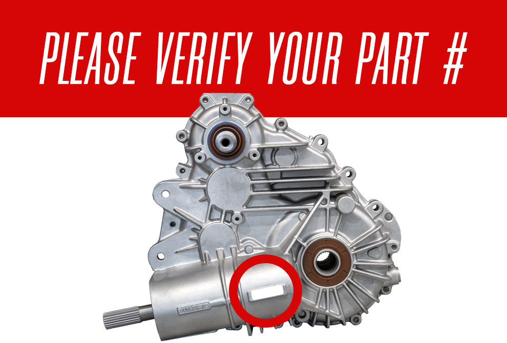 CW Motorsports Polaris Remanufactured Transmission, Ranger XP 1000, Std. Cab (2018-20) — assembly identification diagram