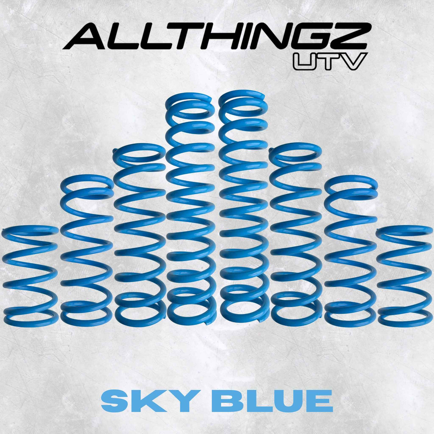 AllThingz UTV Polaris RZR Pro XP 2 Seater Dual Rate Spring Kit - 2-3" Lift + 80% Better Ride