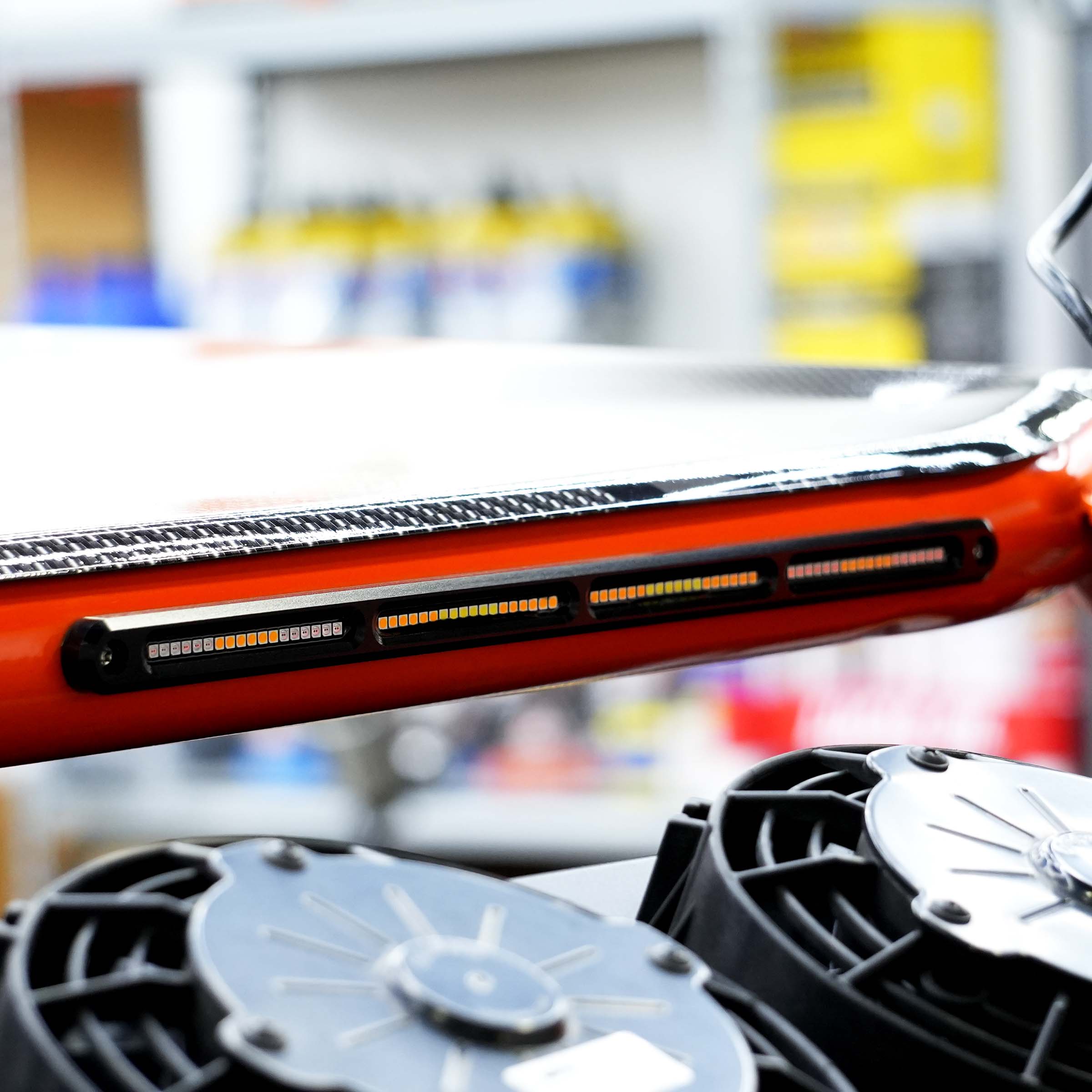 Photo of 12" Slim Line Chase Bar by Litt Industries - Premium Lighting for UTVs / Side by Sides