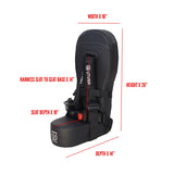 Photo of Kawasaki KRX 4 Front Bump Seat (2023-2025) by UTV Mountain Accessories - Premium Bump Seats for UTVs / Side by Sides