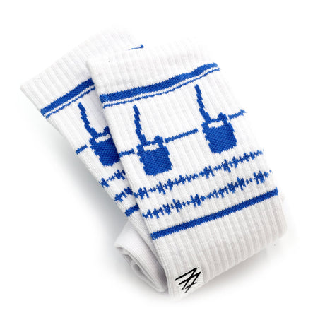 Photo of Rugged Radios 'Fast Friends' Crew Socks by Rugged Radios - Premium for UTVs / Side by Sides