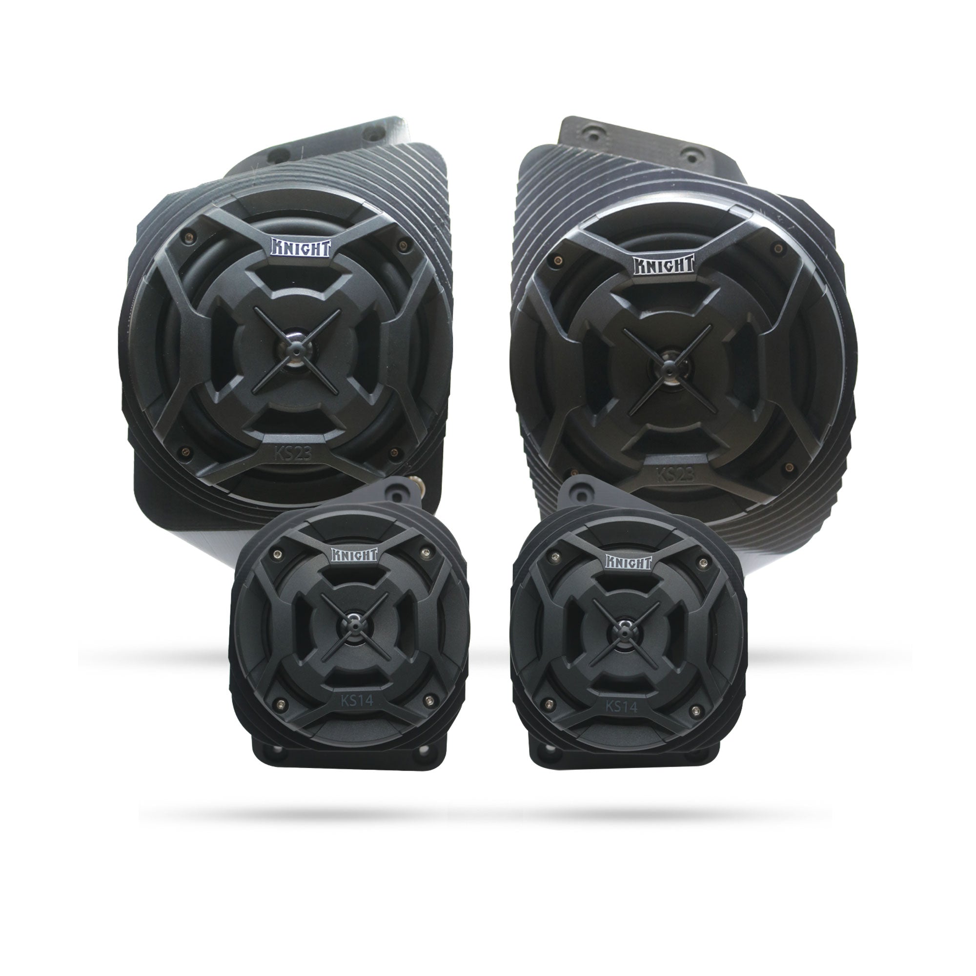 Photo of Yamaha Kodiak 450 (18–25) Bluetooth LED ATV Surround Sound System by Knight ATV - Premium Power Sports for UTVs / Side by Sides