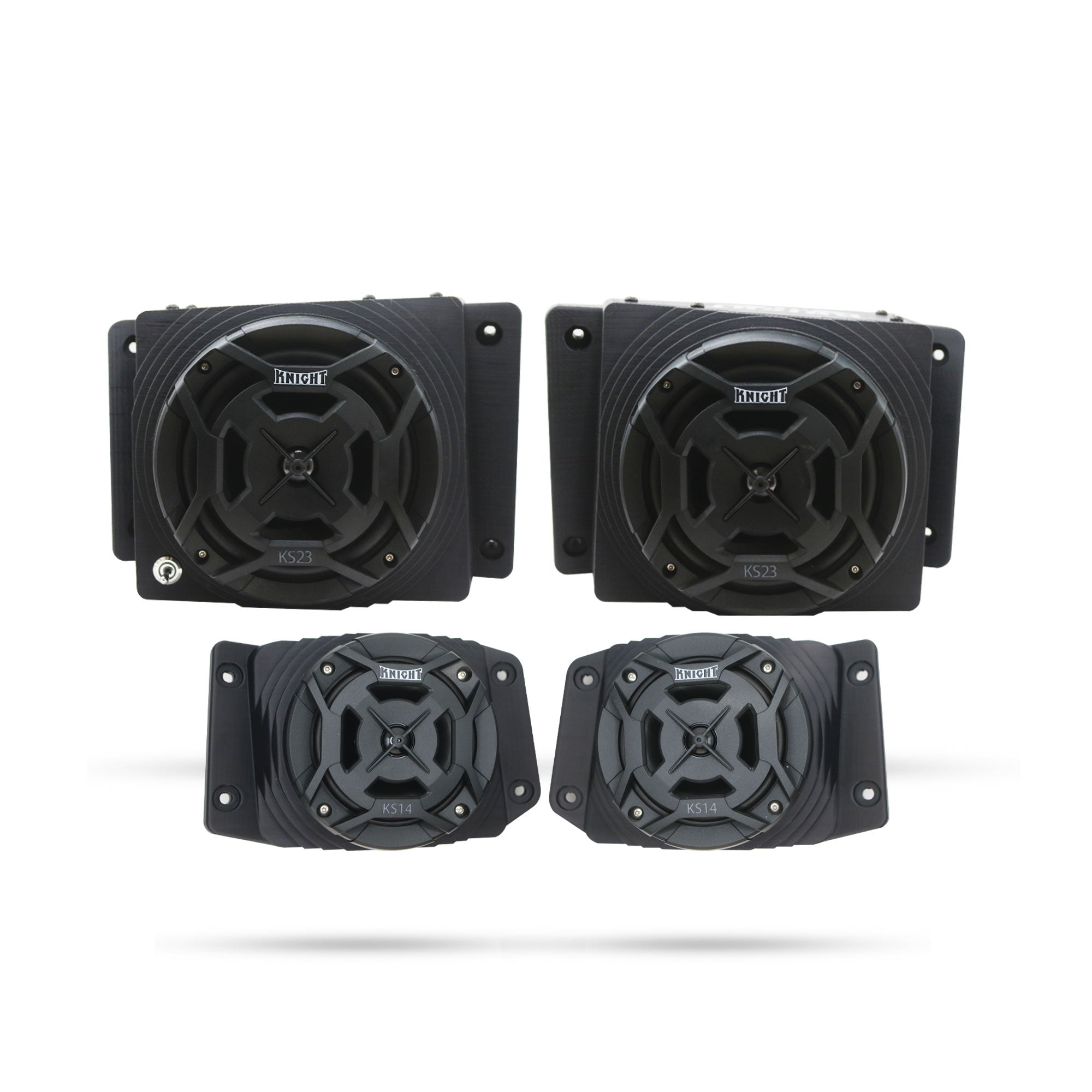 Photo of Polaris Sportsman (05-25) Bluetooth LED ATV Surround Sound System by Knight ATV - Premium Power Sports for UTVs / Side by Sides