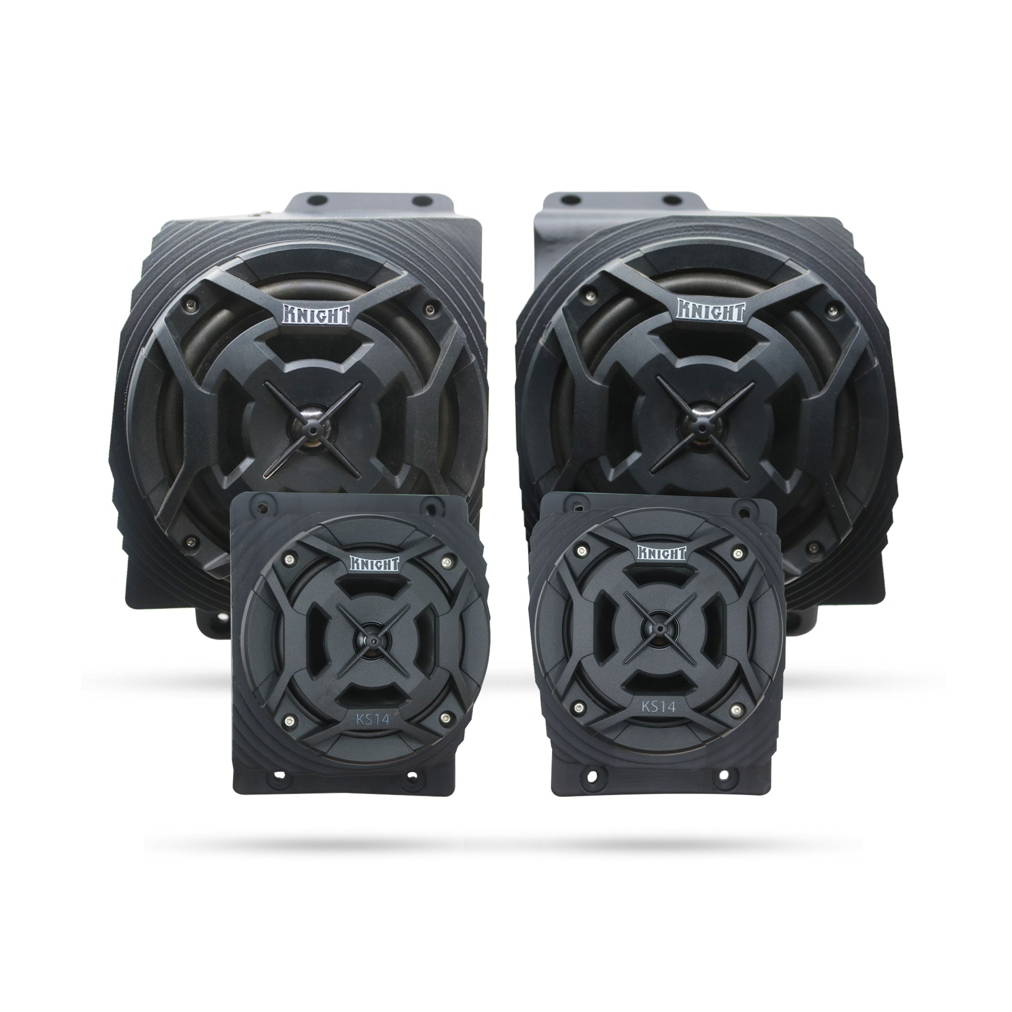 Photo of Brute Force 750 (02-23) Bluetooth LED ATV Surround Sound System by Knight ATV - Premium Power Sports for UTVs / Side by Sides