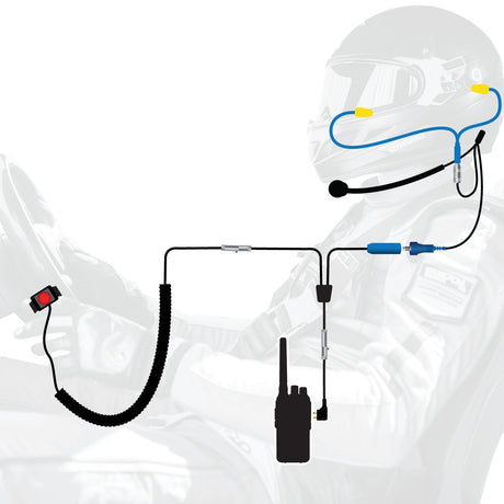 Photo of RUGGED Wired Driver Only Communication Kit with RDH16 Radio by Rugged Radios - Premium for UTVs / Side by Sides