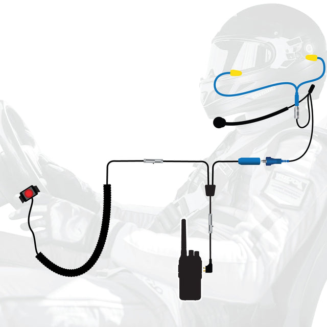 Photo of RUGGED Wired Driver Only Communication Kit with RDH16 Radio by Rugged Radios - Premium for UTVs / Side by Sides