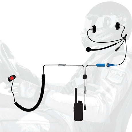 Photo of RUGGED Wired Driver Only Communication Kit with RDH16 Radio by Rugged Radios - Premium for UTVs / Side by Sides