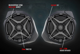 SSV Works '17-'25 Can-Am Maverick X3 6.5" Front-Kick Speaker-Pods