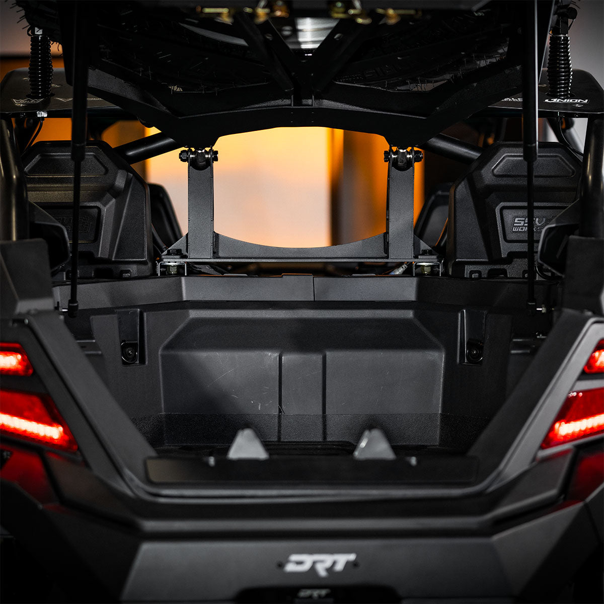 Photo of SSV Works - 2020-2026 PolarisÂ® RZR Pro R / Turbo R / Pro S / Pro XP 6.5" Rear-Hump Speaker-Pods by SSV Works - Premium for UTVs / Side by Sides
