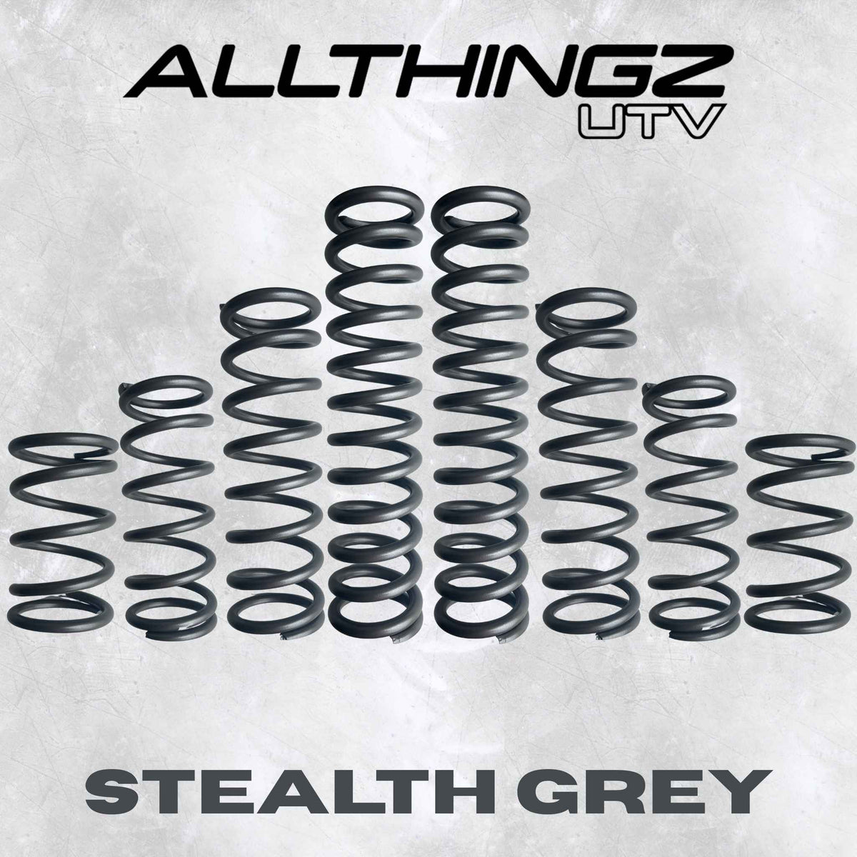 AllThingz UTV Polaris RZR Pro R 4 Seater Dual Rate Spring Kit - 2-3" Lift + 80% Better Ride