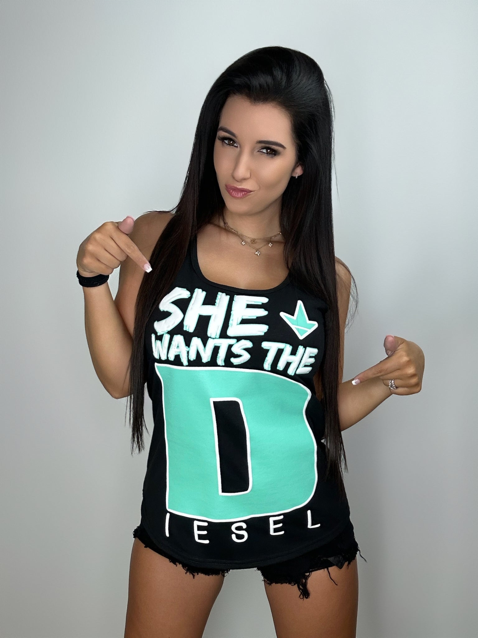 She Wants the Diesel Tank