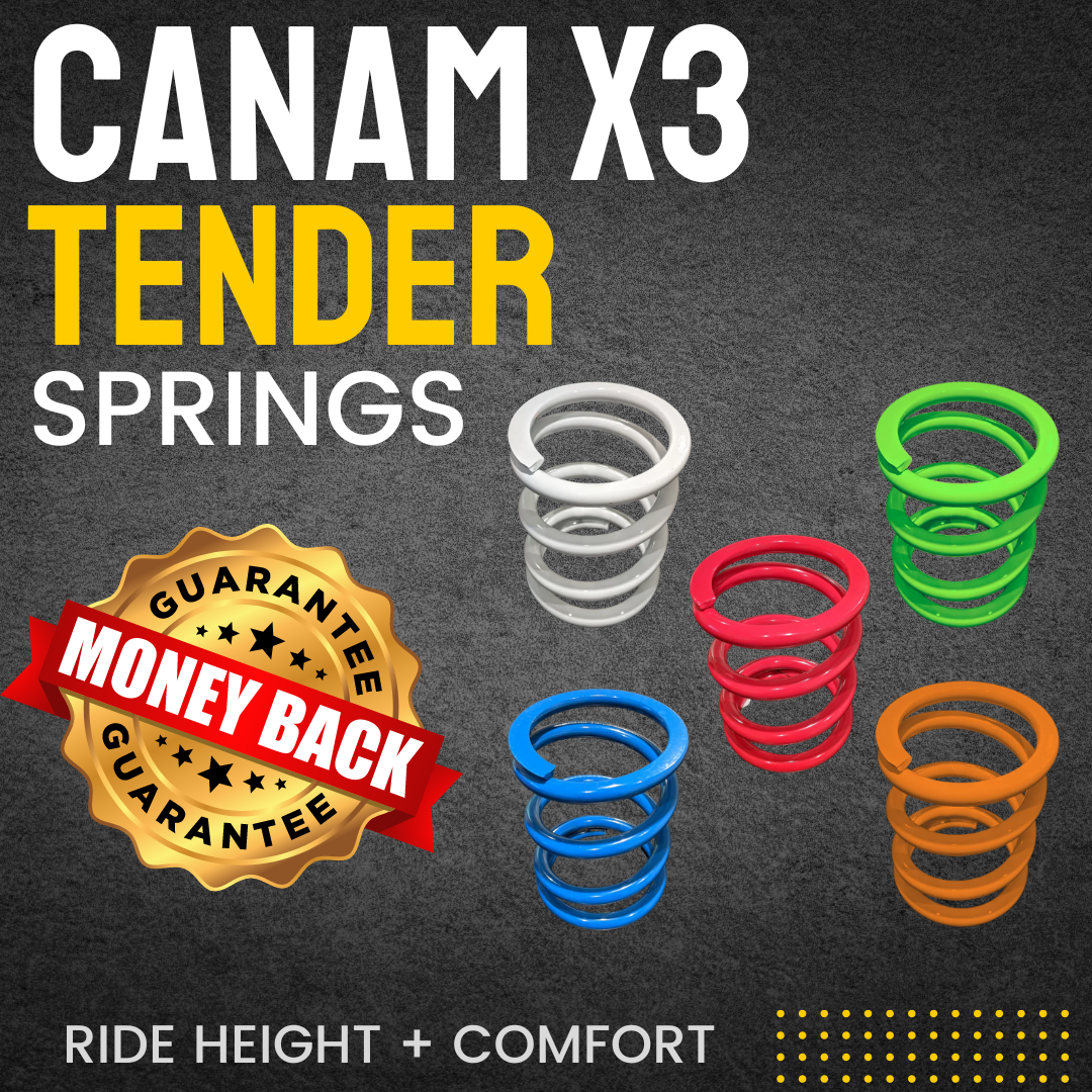 Photo of Can Am Maverick X3 "XDS" Tender Spring Kit by All Thingz UTV - Premium Tender Springs for UTVs / Side by Sides