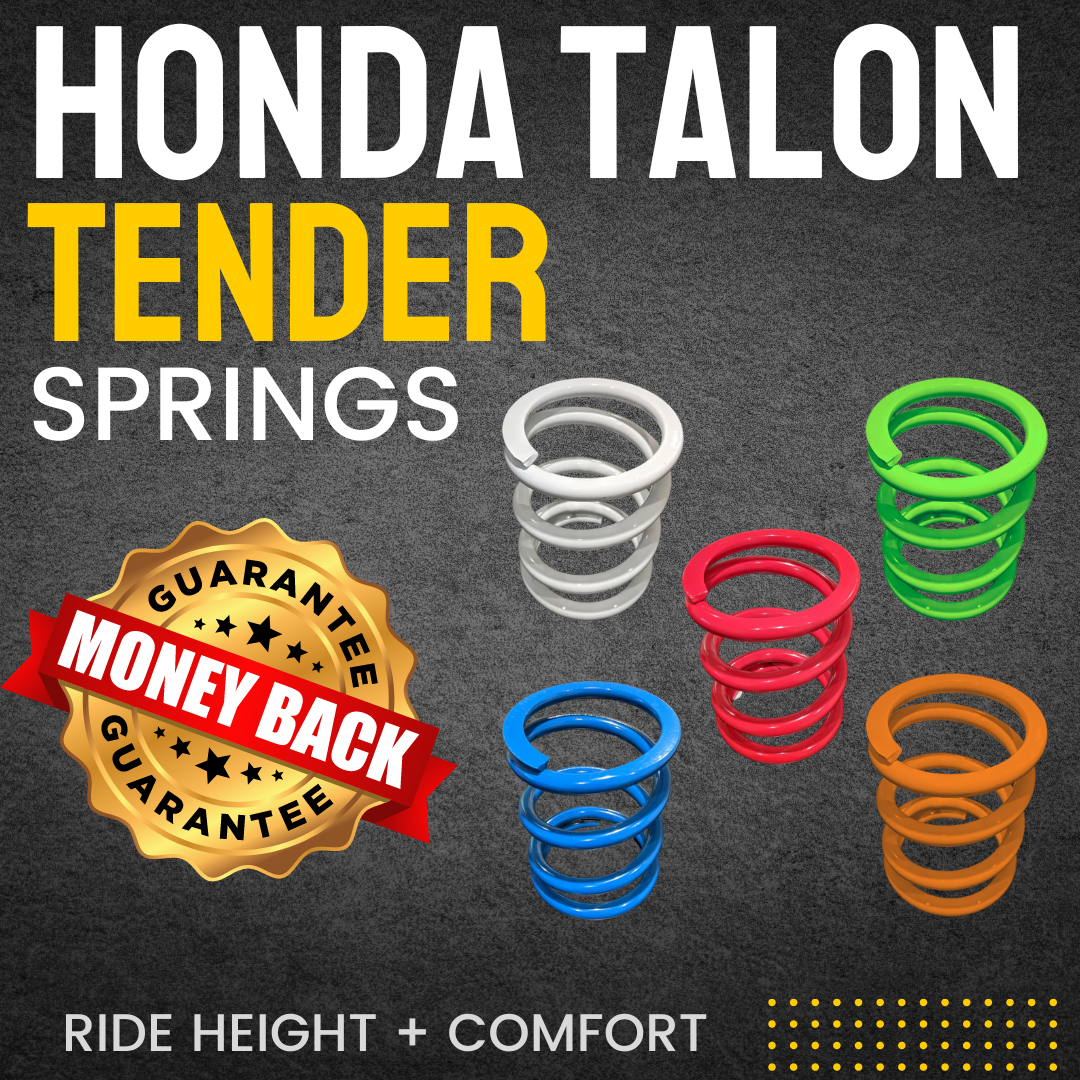 Photo of Honda Talon 1000R 2-Seat Tender Spring Swap Kit (2019+) by All Thingz UTV - Premium Tender Springs for UTVs / Side by Sides