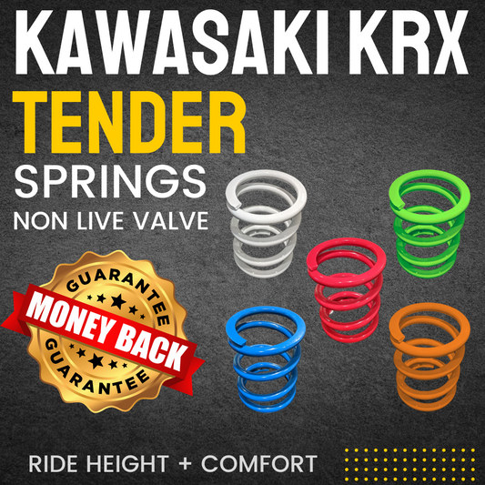 Photo of Kawasaki KRX 1000 2-Seat Tender Spring Swap Kit (2020+) by All Thingz UTV - Premium Tender Springs for UTVs / Side by Sides