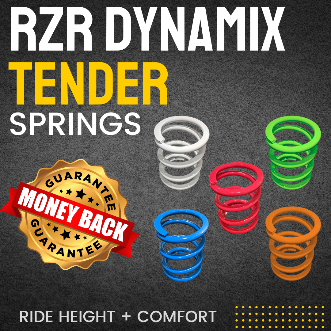 Polaris RZR Dynamix (Not Turbo S) (2 & 4 Seater) Tender Spring Swap Kit (2018+)