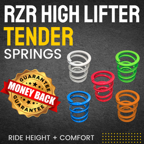Photo of Polaris RZR High Lifter (2 & 4 Seater) Tender Spring Swap Kit (2015+) by All Thingz UTV - Premium Tender Springs for UTVs / Side by Sides