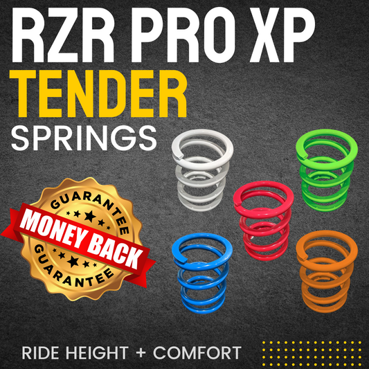 Photo of Polaris RZR Pro XP (2 & 4 Seater) Tender Spring Swap Kit (2020+) by All Thingz UTV - Premium Tender Springs for UTVs / Side by Sides