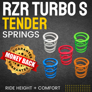 Polaris RZR Turbo S Dynamix (2 & 4 Seater) Tender Spring Swap Kit (2018+)