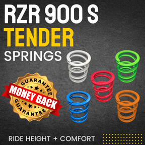 Photo of Polaris RZR 900 S 4-Seat Tender Spring Kit - 2-3" Lift + 80% Better Ride (2015+) by All Thingz UTV - Premium Tender Springs for UTVs / Side by Sides