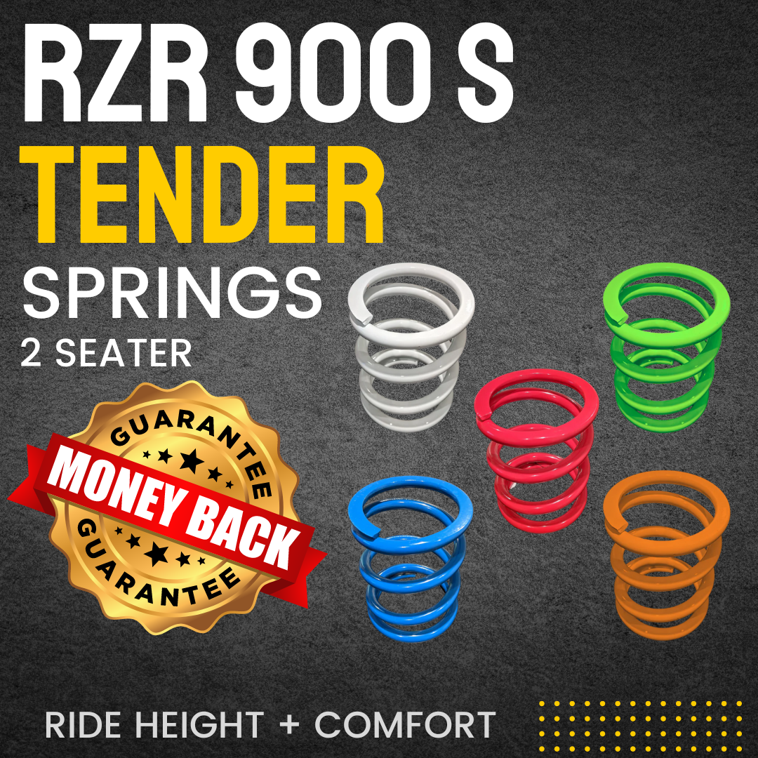 Photo of Polaris 900S 2-Seat Tender Spring Kit (2015+) by All Thingz UTV - Premium Tender Springs for UTVs / Side by Sides