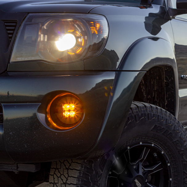 Photo of Toyota Tacoma (2005-2011) & Tundra (2005-2013) Fog Light Kit - Amber Lens by Heretic Studio Dealer Portal - Premium Light Bar for UTVs / Side by Sides