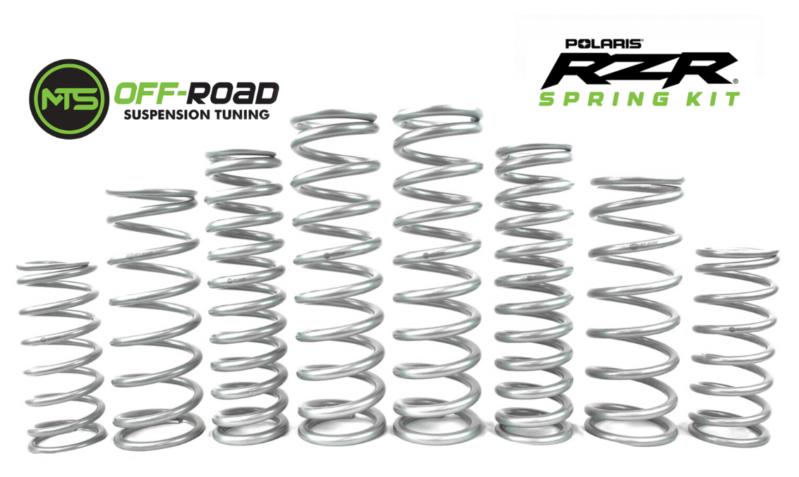 Photo of MTS Offroad Polaris RZR Spring Kit by MTS Off-Road - Premium Spring Kit for UTVs / Side by Sides