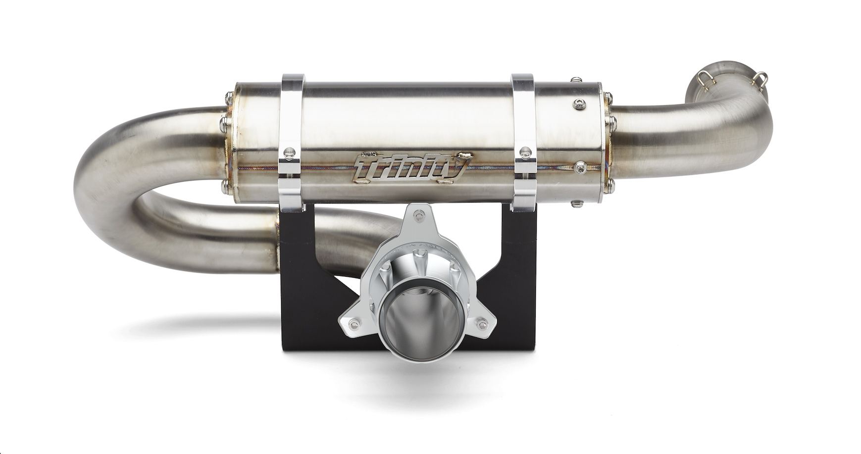 Photo of MAVERICK X3 EXHAUST - CENTER EXIT SLIP ON by Trinity Racing - Premium Exhaust for UTVs / Side by Sides