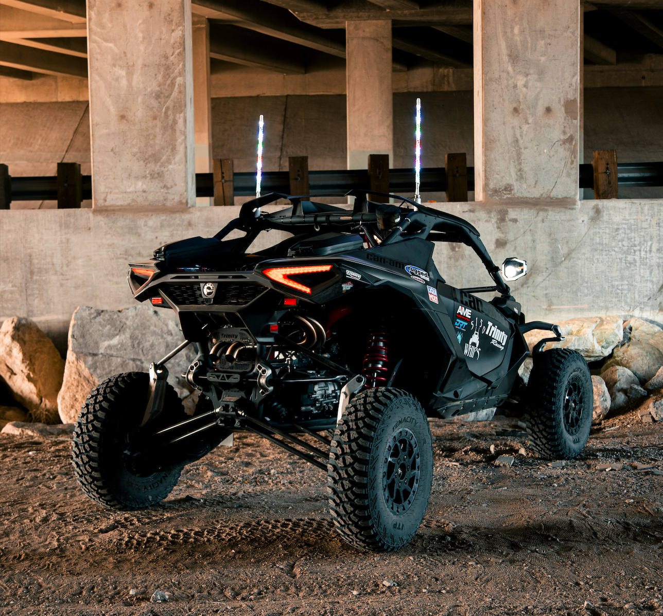 Photo of 1x 187 CHALK LINE LED Whips (single) by 5150 Whips - Premium LED Light Whips & Rock Lights for UTVs / Side by Sides
