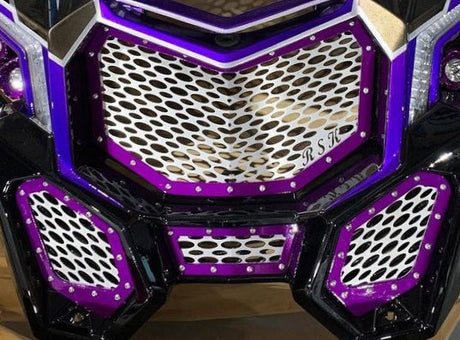 Photo of CanAm X3 Grille by RSK / Rebel Style Kustoms - Premium for UTVs / Side by Sides