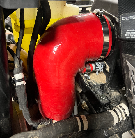 Photo of Silicone Intake (Throttle Body to Airbox) / PRO R by Bikeman Performance - Premium for UTVs / Side by Sides