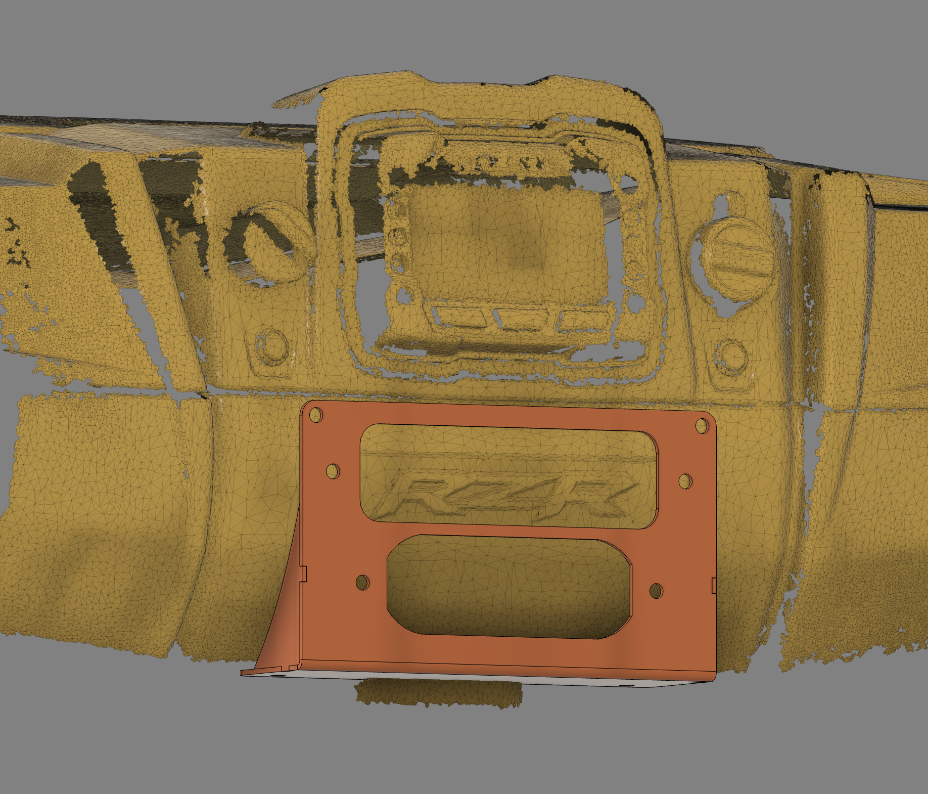 Photo of SFM Polaris 200 Mount for Rugged Radios by StayFlush Motorsports - Premium for UTVs / Side by Sides