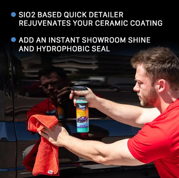 Photo of Waterless Wash + SiO2 & Hydrophobic Formulation by Winter White - Premium Cleaning Supplies for UTVs / Side by Sides