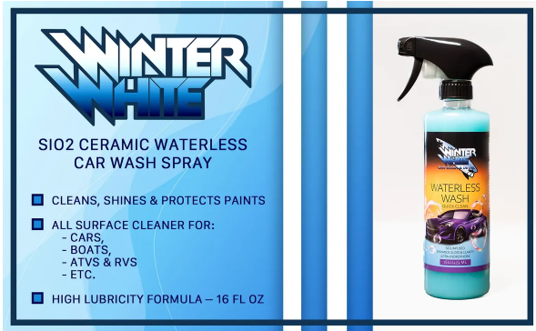 Waterless Wash + SiO2 & Hydrophobic Formulation